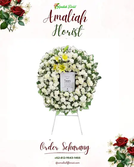 Krans Bunga Duka Blang Bintang